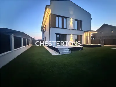 Vila lux +300mp teren , Domnesti - Domnesti