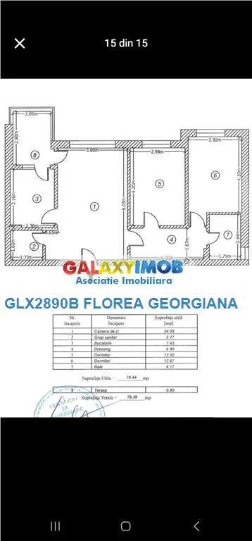 Apartament 3 camere de inchiriat - Greenfield Residence - foto 17