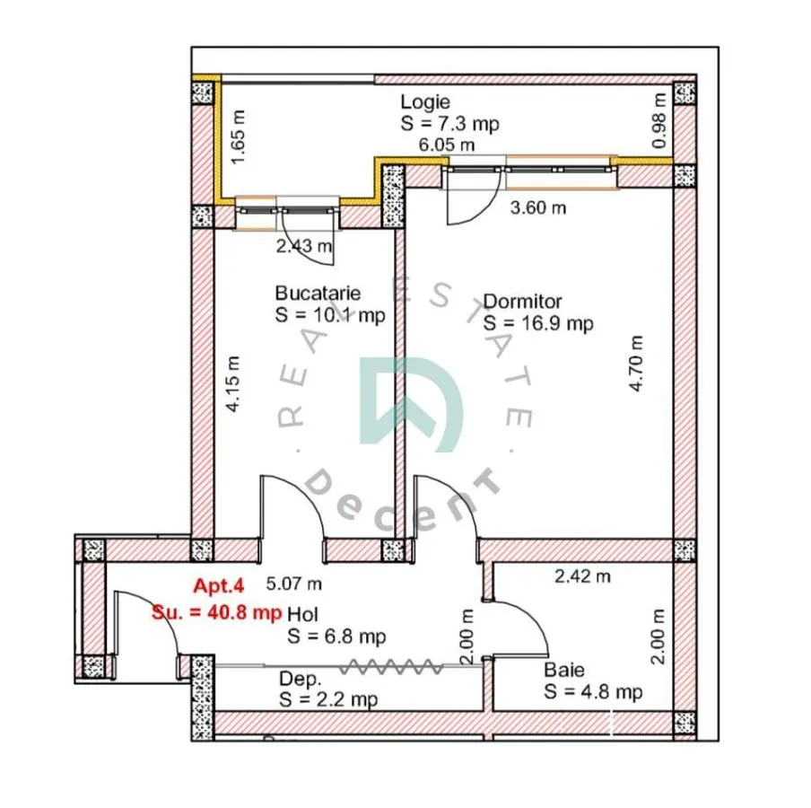 Garsoniera cu gradina proprie 45 mp - SELIMBAR - foto 1