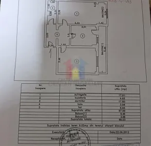 Spatios 68 mp!  ETAJ 1, Ap 2 camere, zona Vidin - foto 9