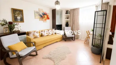 Garsoniera spatioasa de vanzare, in gradina ! Calea Plevnei , Ansamblu ARCOM | Complex privat cu paza , liniste si verdeata - Bucuresti