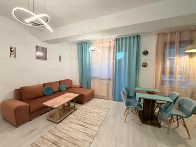 Inchiriere apartament 3 camere | mobilat si utilat nou | bloc 2023 | centrala proprie | Titan - Prisaca Dornei | loc parcare | - foto 3