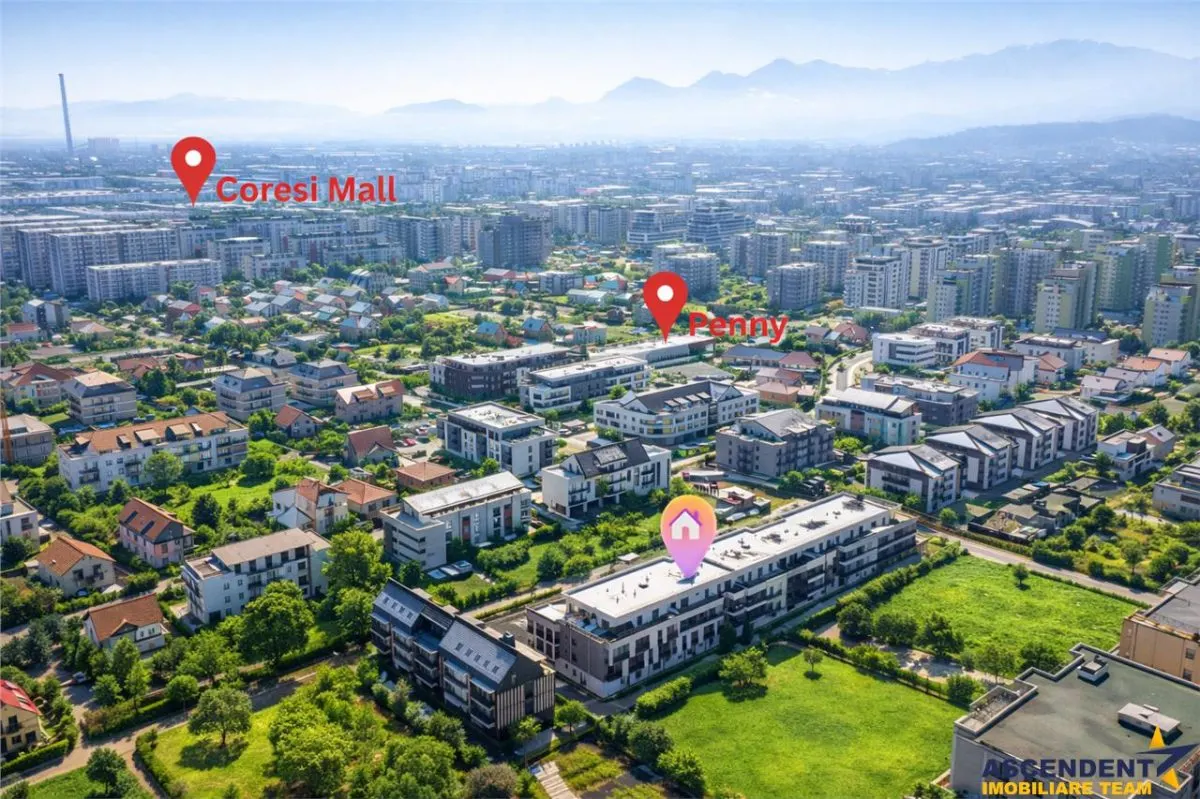 Apartament tip penthouse. mobilat, utilat, 2 terase, 100mp, Tractorul, Brasov. - foto 6