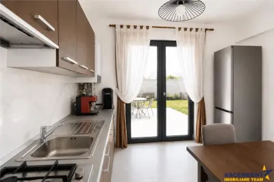 Resedinta stil, 3 dormitoare, sistem termic in pardoseala, terasa, lot 530 mp, Sanpetru, Brasov. - foto 14