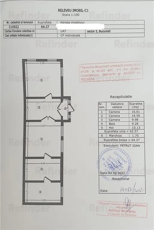Vanzare casa 3 camere | Piata Alba Iulia | 120 mp | renovata | - foto 11