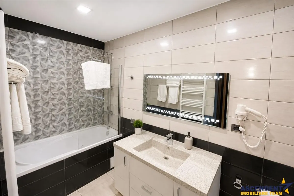 Lux confort, 2 camere, echipate, parcare subterana, Tractorul, Brasov - foto 5
