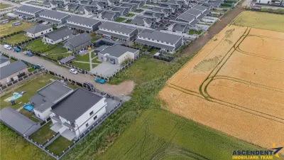 Pregatit pentru constructie casa, lot 500 mp, Izvor, Tarlungeni, Brasov - foto 13