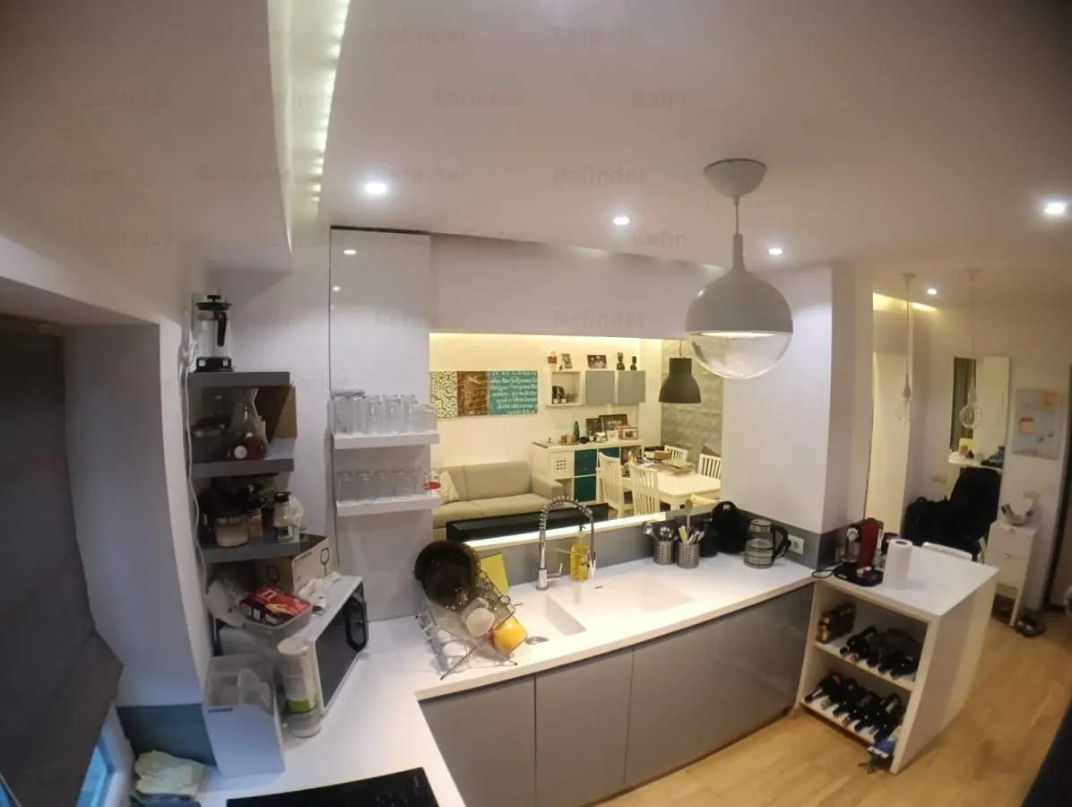 Vânzare apartament 2 camere | Bd Unirii  Fântâni - Casa Poporului | et 6/8 | vedere bulevard | 62mp utili | renovat | mobilat si utilat | - foto 9