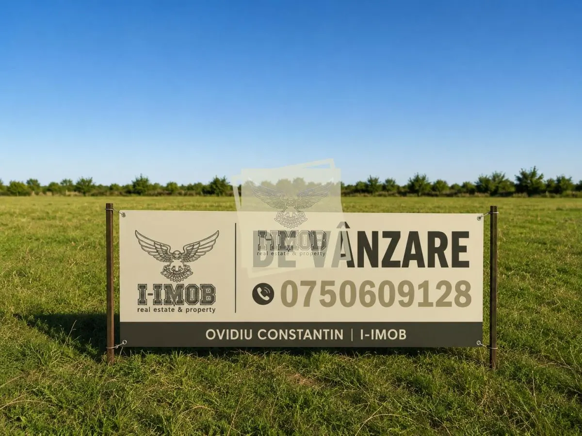 Teren intravilan 595 mp | Proiect si autorizatie de construire | Sura Mica - foto 1
