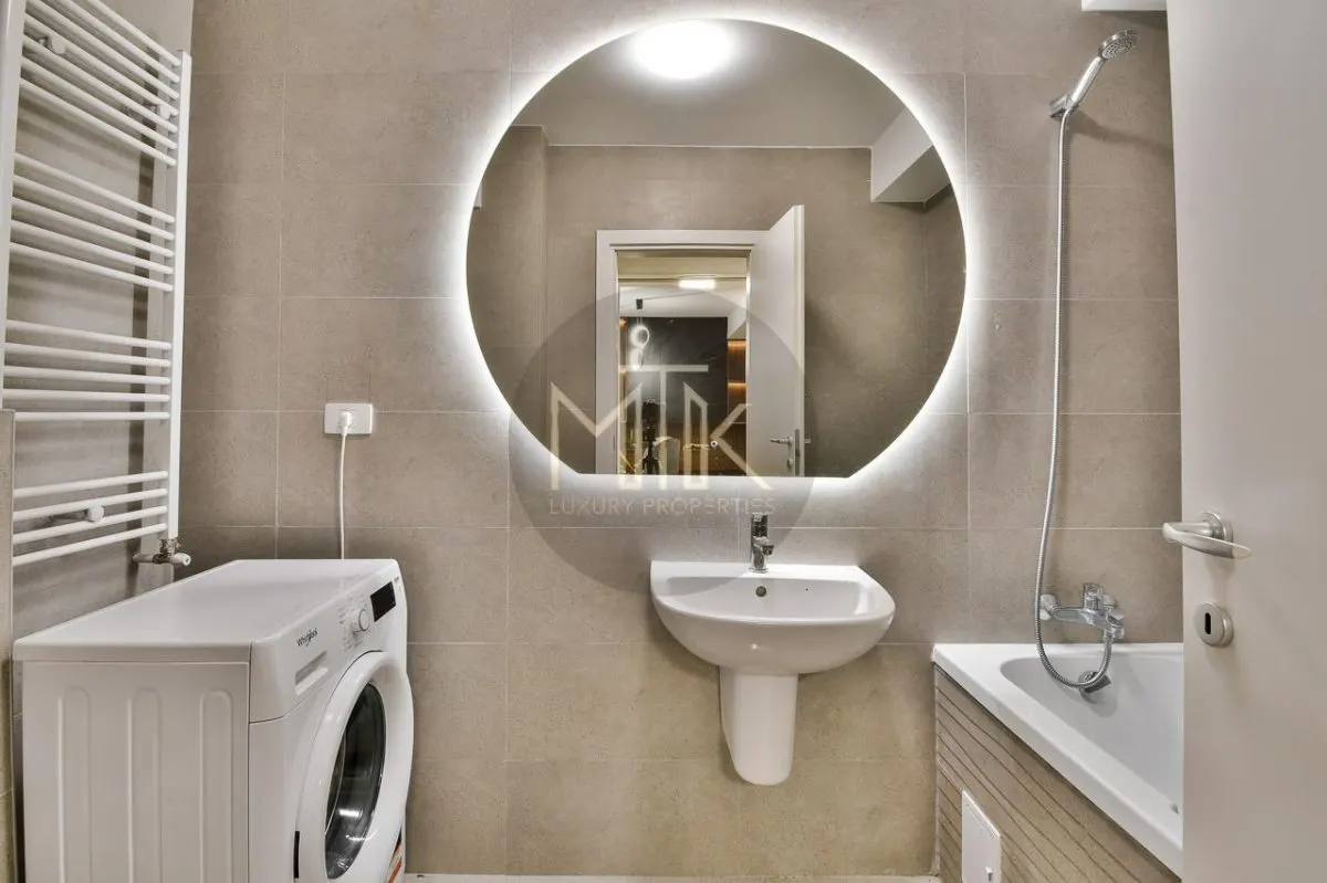 Apartament modern mobilat si utilat Pipera rond OMV I Finisaje premium I Suprafata 70mp - foto 12