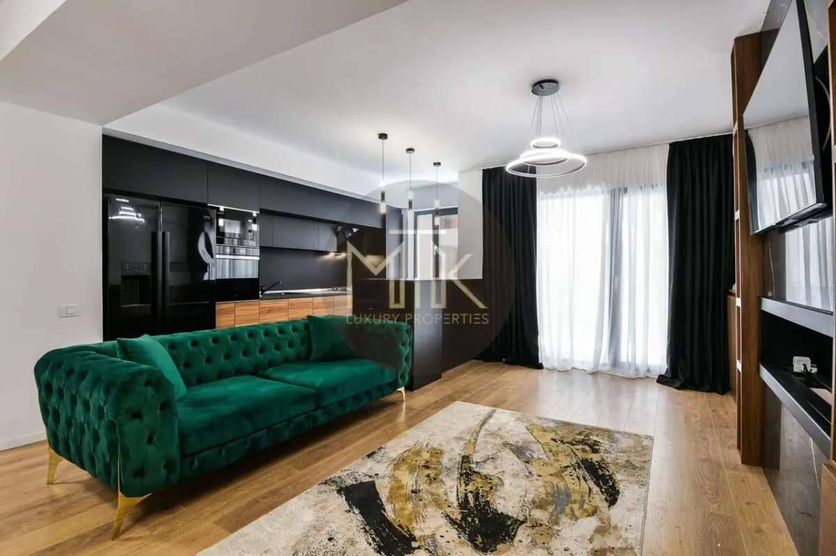 Apartament modern mobilat si utilat Pipera rond OMV I Finisaje premium I Suprafata 70mp - foto 3