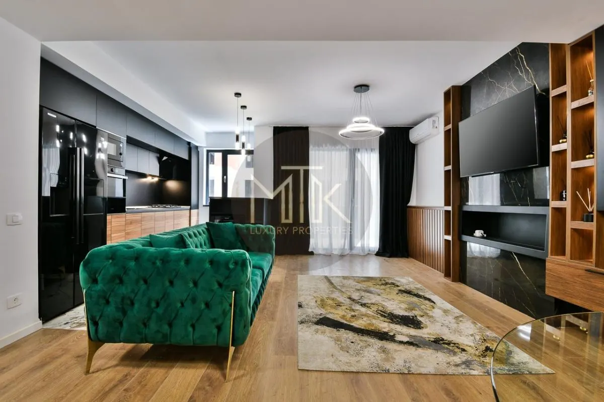 Apartament modern mobilat si utilat Pipera rond OMV I Finisaje premium I Suprafata 70mp - foto 4