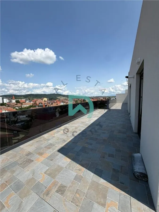 Penthouse 4 camere, 3 bai, 120 mp, Terasă 88mp, Prima Închiriere | Promenada Mall Sibiu - foto 4