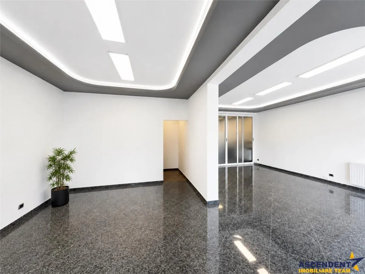 Spatiu comercial premium Coresi, 70 mp, vitrine stradale, 3 parcari subterane - foto 1