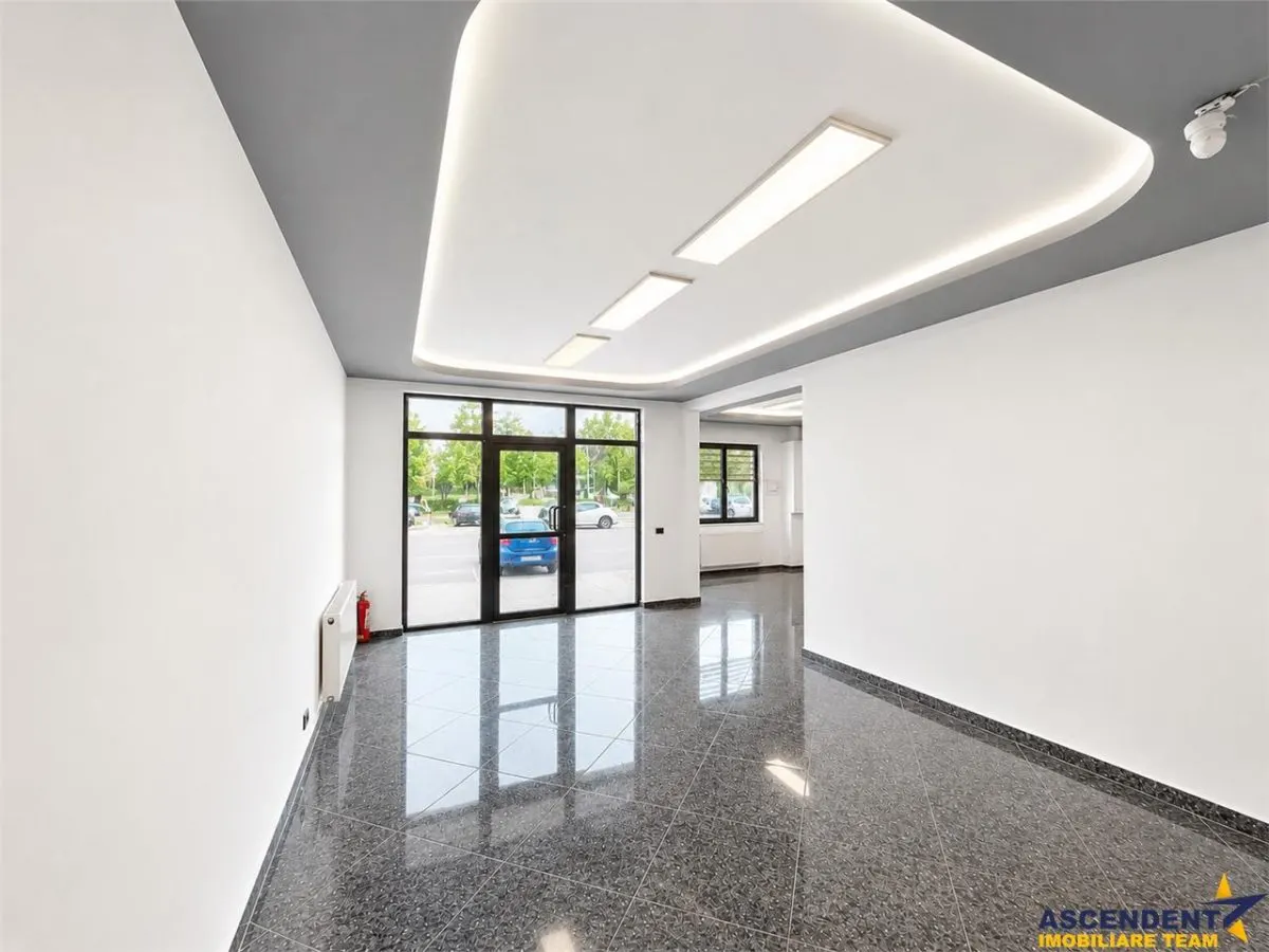 Spatiu comercial premium Coresi, 70 mp, vitrine stradale, 3 parcari subterane - foto 3