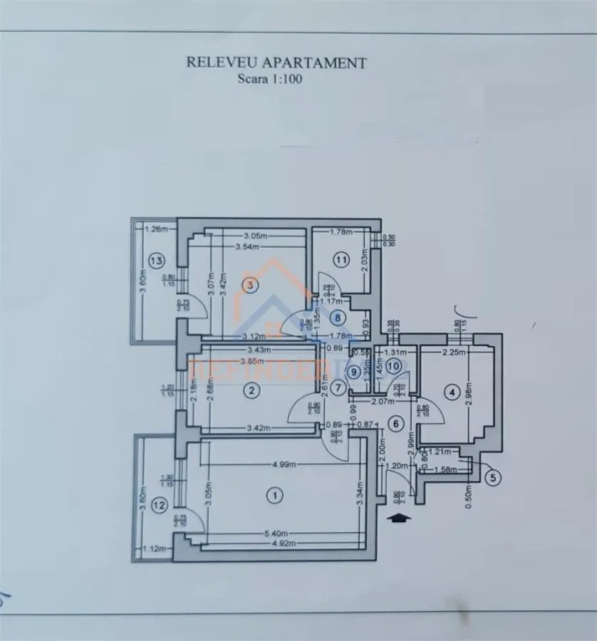 Apartament 3 camere, bloc 1980 - Drumul Taberei - Metrou Valea Ialomitei - foto 8