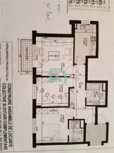 Apartament 3 camere, Tractorul, bloc nou, etaj intermediar - foto 9