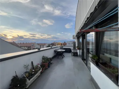 Apartament cu 2 dormitoare + terasa spectaculoasa | Carpati 2 - foto 8