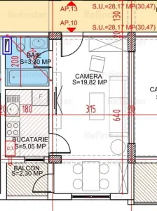 Vanzare garsoniera Titan-Pallady | bloc 2021 | etaj 5/7 | lift | acces privat | 31 mp utili | mobilata si utilata | - foto 9