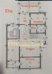 Casa S+P+1E, 11 camere, garaj, teren 1915 mp, stradal Paulestii Noi, langa Ploiesti - foto 8