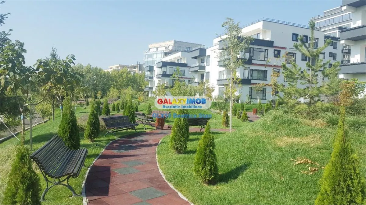 Resedinta eleganta 4 camere cu terasa BARBU VACARESCU / LACUL TEI - foto 16
