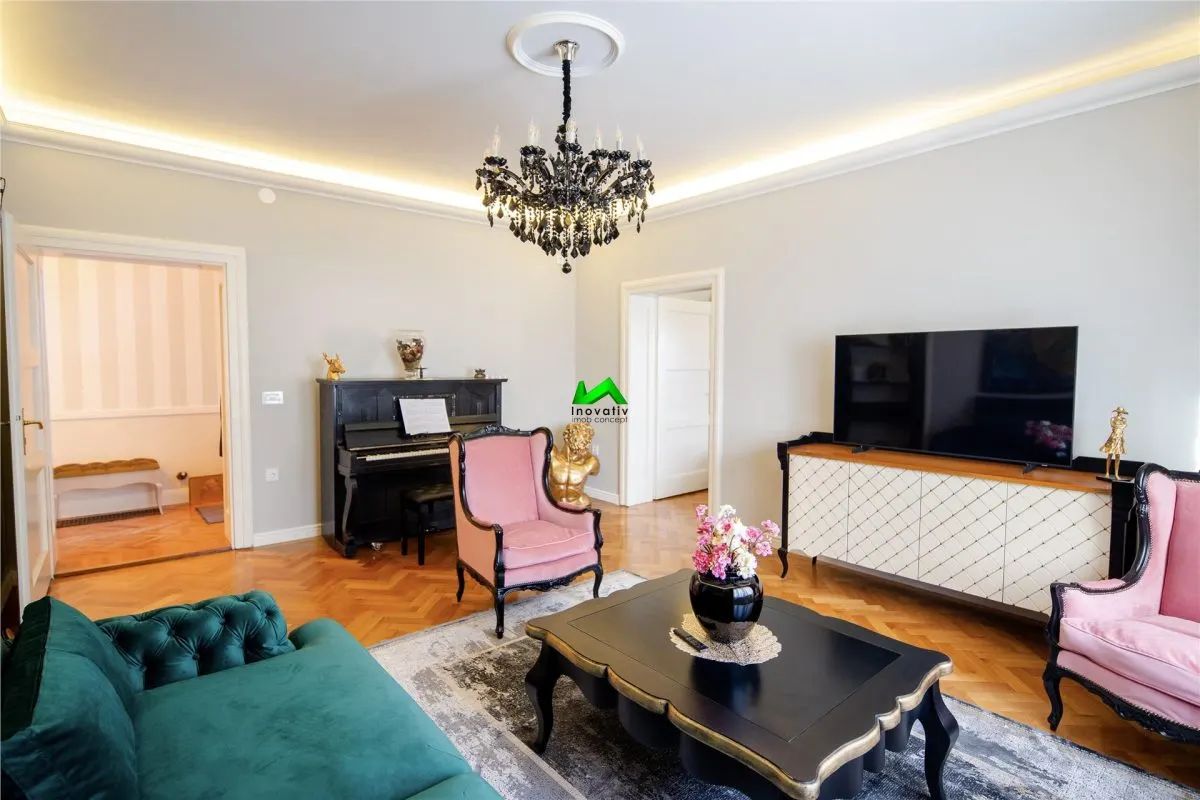 Apartament LUX de inchiriat 3 camere 2 bai Sibiu Ultracentral - foto 2