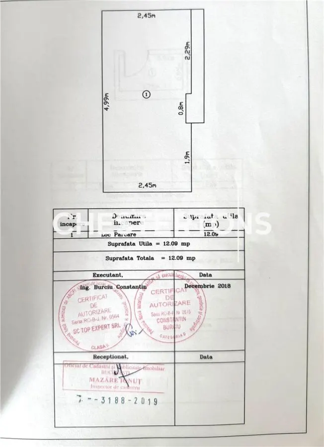 Apartament 2 camere cu boxa + posibilitate Loc de parcare - foto 13