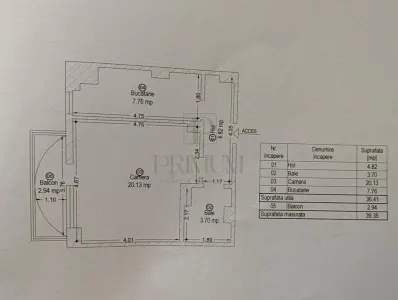 LUNEI - APARTAMENT 1 CAMERA - mobilat, utilat, decomandat - foto 7