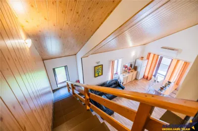 Vila stil si cu potential turistic, +8camere, 6 bai, panorama, terase, gradina, Busteni, Valea Alba. - foto 15