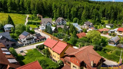 Vila stil si cu potential turistic, +8camere, 6 bai, panorama, terase, gradina, Busteni, Valea Alba. - foto 7