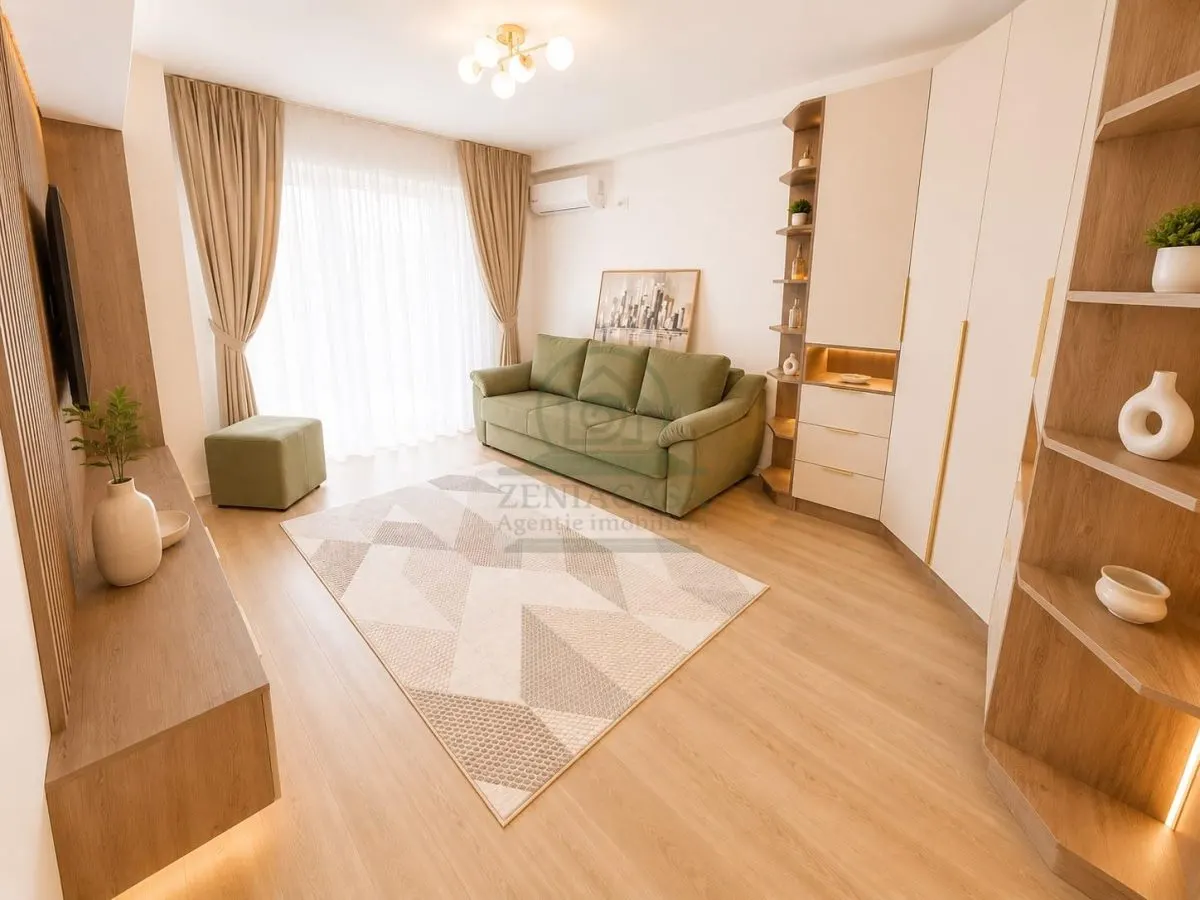 Apartament 1 Camera Family Market Bucium MOBILAT / UTILAT loc de parcare - foto 1