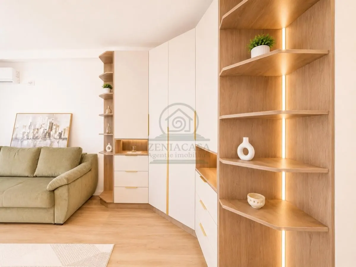 Apartament 1 Camera Family Market Bucium MOBILAT / UTILAT loc de parcare - foto 17