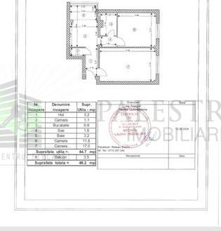 Apartament decomandat 2 camere mobilat-utilat modern,121500 Euro - foto 8