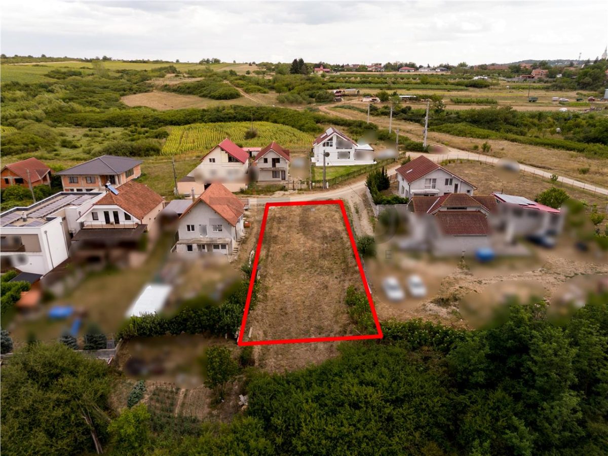 RECO Teren intravilan in Paleu cu priveliste spre Dealuri aproape de Oradea - foto 4