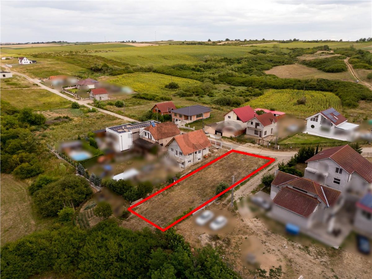 RECO Teren intravilan in Paleu cu priveliste spre Dealuri aproape de Oradea - foto 5
