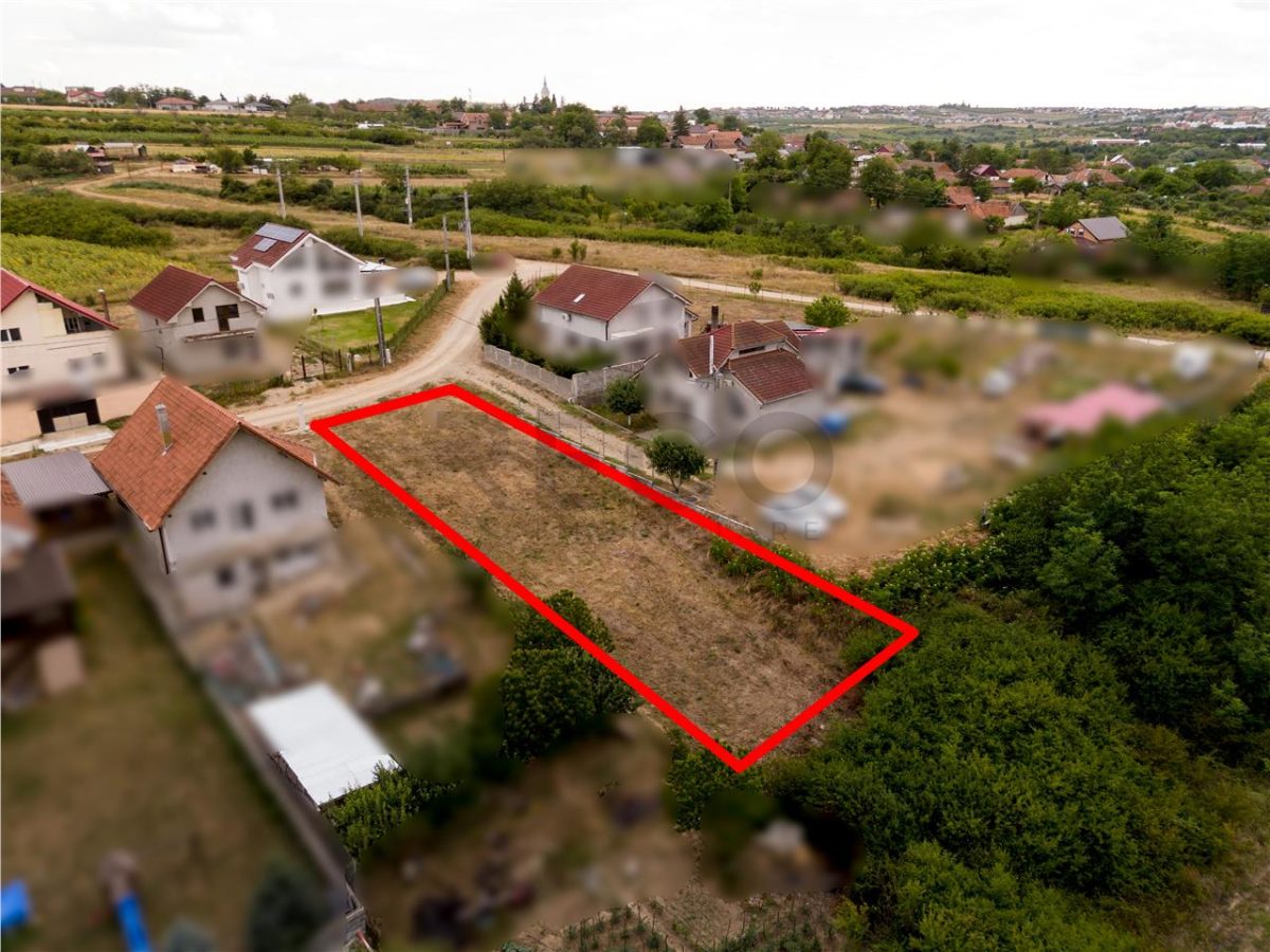 RECO Teren intravilan in Paleu cu priveliste spre Dealuri aproape de Oradea - foto 10