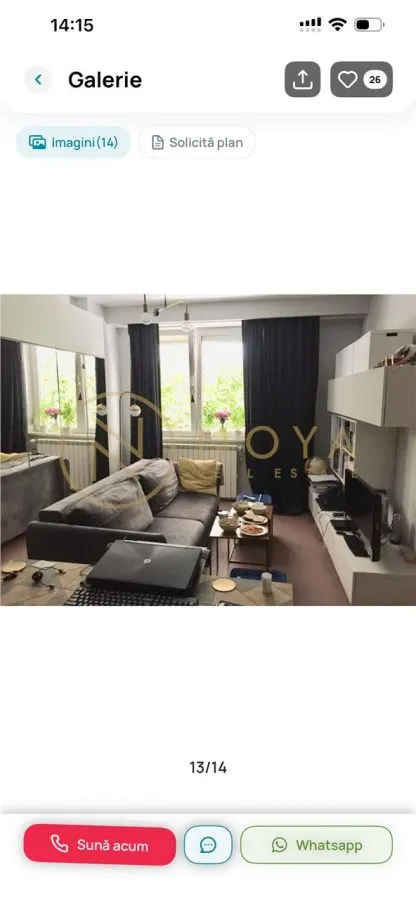 Apartament cu 2 camere Herastrau la 2 min de parc - foto 3
