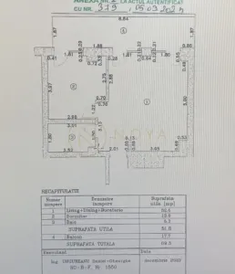 Vanzare apartament de 2 camere Pipera - Iancu Nicolae Cortina126 - foto 2