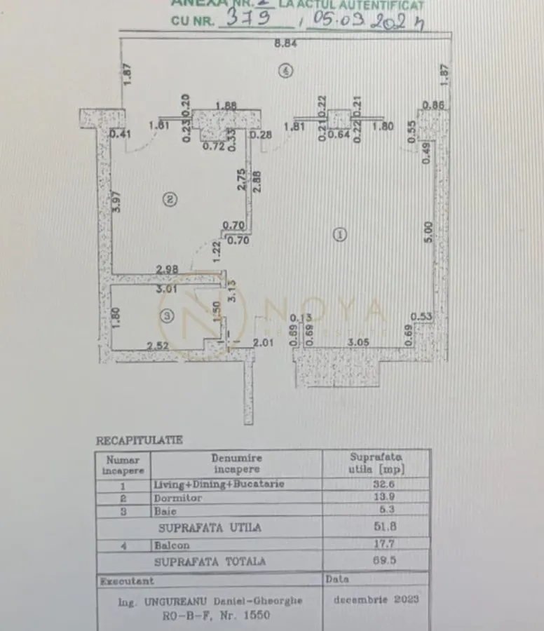Vanzare apartament de 2 camere Pipera - Iancu Nicolae Cortina126 - foto 2