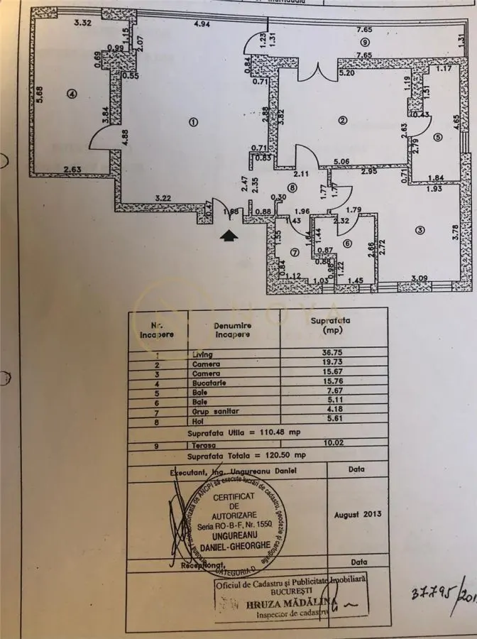 Apartament cu 3 camere de vanzare Floreasca - foto 23