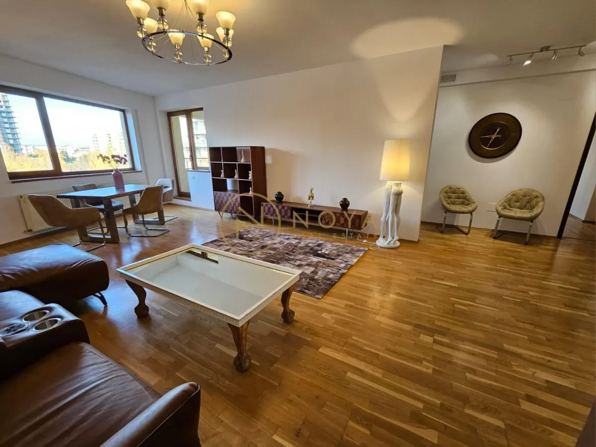 Apartament de 3 camere de vanzare Herastrau 115mp 2 parcari boxa - foto 2