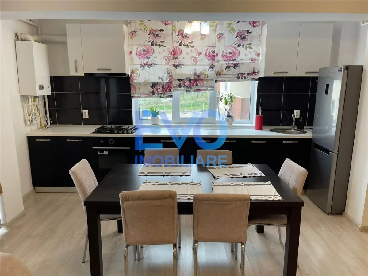 Apartament 3 camere, 77mp, 2 blacoane, boxa, loc parcare, mobilat si utilat complet,Valea Lupului - foto 1