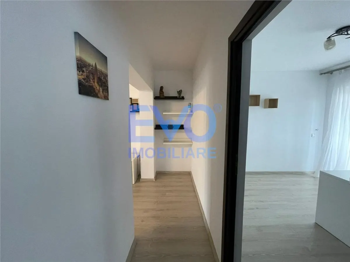 Apartament 3 camere, 77mp, 2 blacoane, boxa, loc parcare, mobilat si utilat complet,Valea Lupului - foto 16