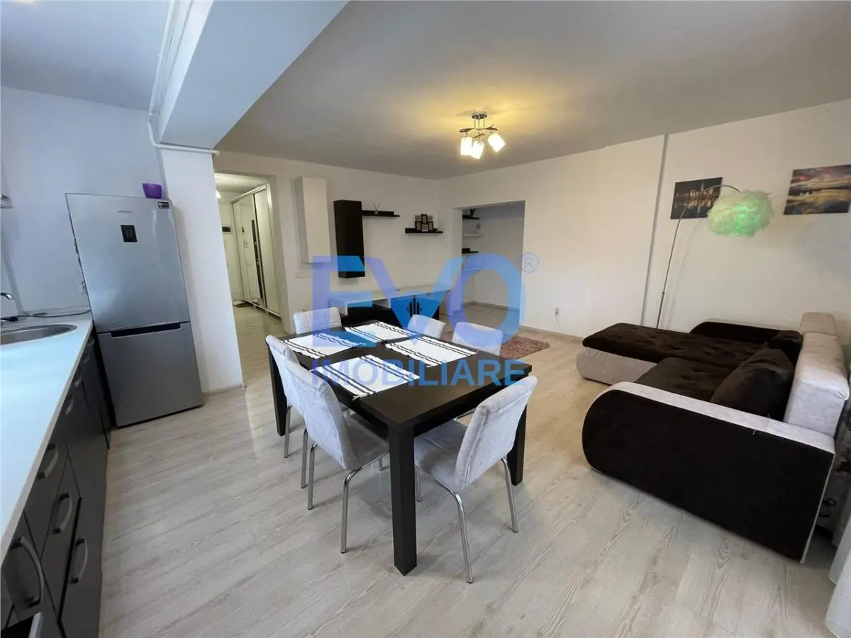 Apartament 3 camere, 77mp, 2 blacoane, boxa, loc parcare, mobilat si utilat complet,Valea Lupului - foto 17