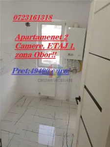2 camere etaj 1, confort 2, TOTUL NOU, Obor - Liceu Cerna - Braila