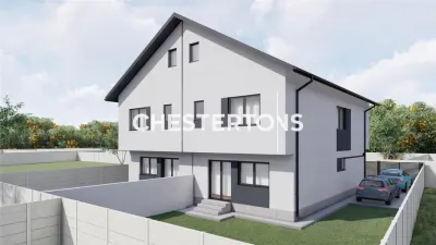 Vila individuala cuplata, in complex rezidential modern, cu 4 camere, cu toate utilitatile si finisaje premium,  Prelungirea Ghencea/Bragadiu - foto 4