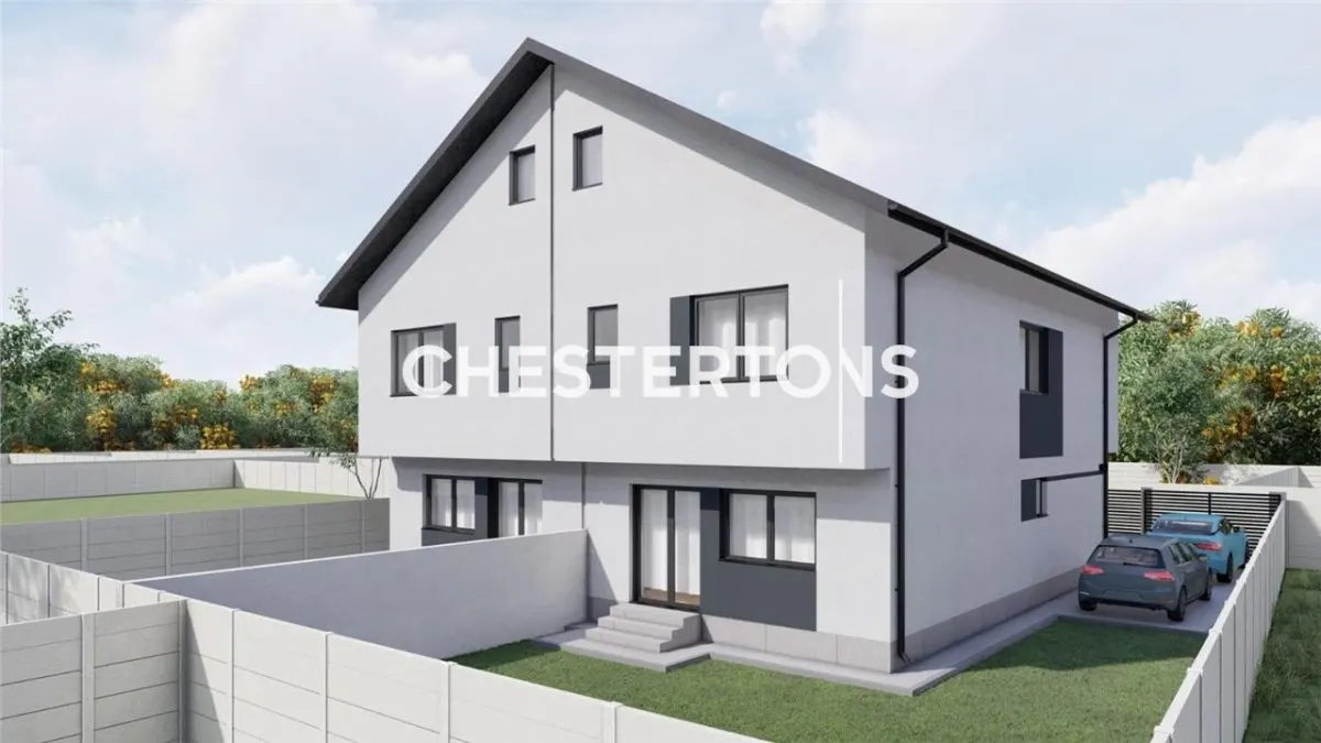 Vila individuala cuplata, in complex rezidential modern, cu 4 camere, cu toate utilitatile si finisaje premium,  Prelungirea Ghencea/Bragadiu - foto 4