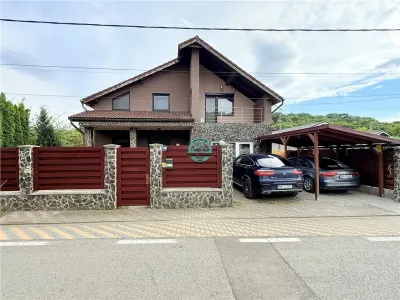 Inchiriez casa cu 4 camere complet mobilata, 2 bai, 500 mp teren, in Corunca - Targu Mures