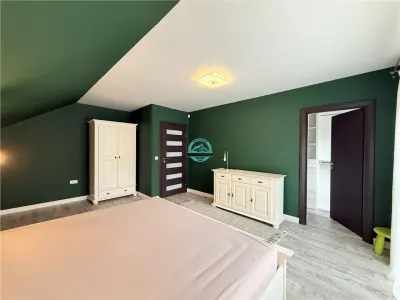 Inchiriez casa cu 4 camere complet mobilata, 2 bai, 500 mp teren, in Corunca - foto 20