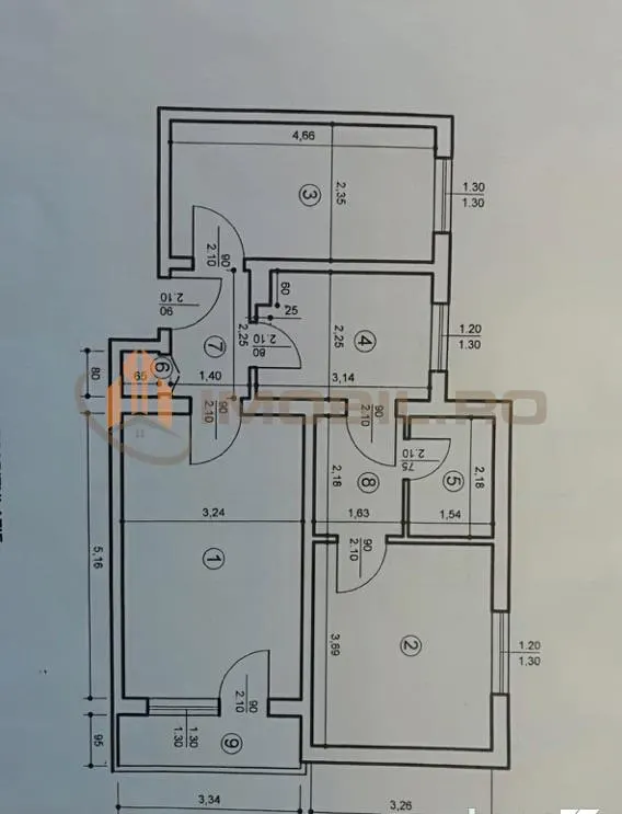 Apartament 2 camere Tudor Vladimirescu - foto 9